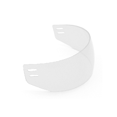 Both sides Anti-Scratch Secondary Cutting Hockey Visor