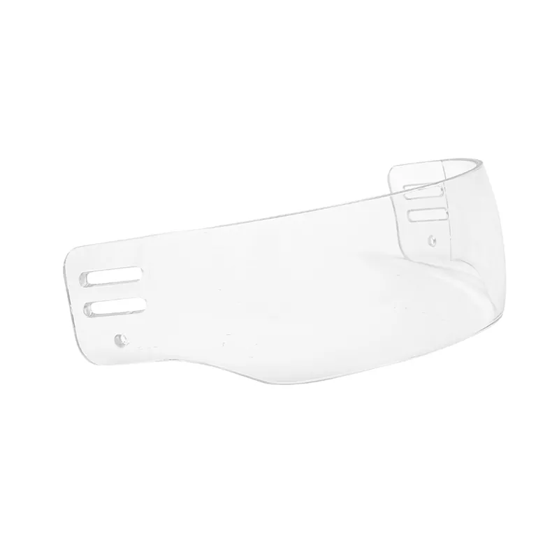 Half Face Anti-Fog Injection Molded Hockey Visor