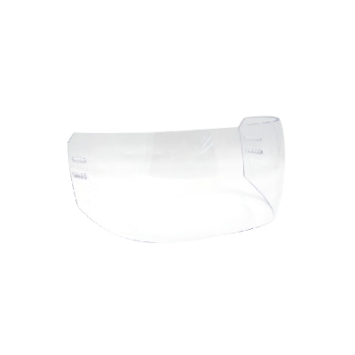 Half Face Clear Secondary Cutting Hockey Visor