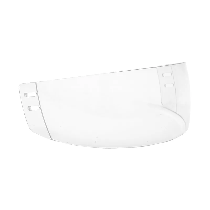 Transparent Injection Molded Hockey Visor