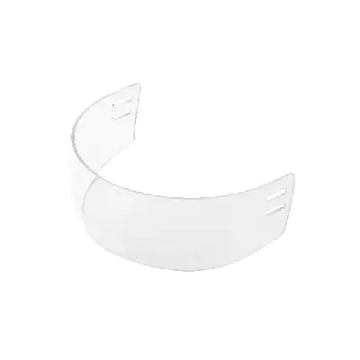 Transparent Secondary Cutting Hockey Visor